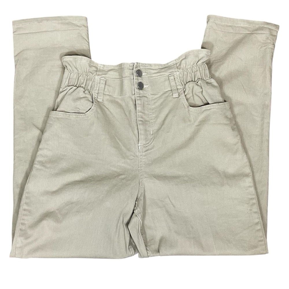 Oak + Fort Paperbag Waist Pants Size Medium